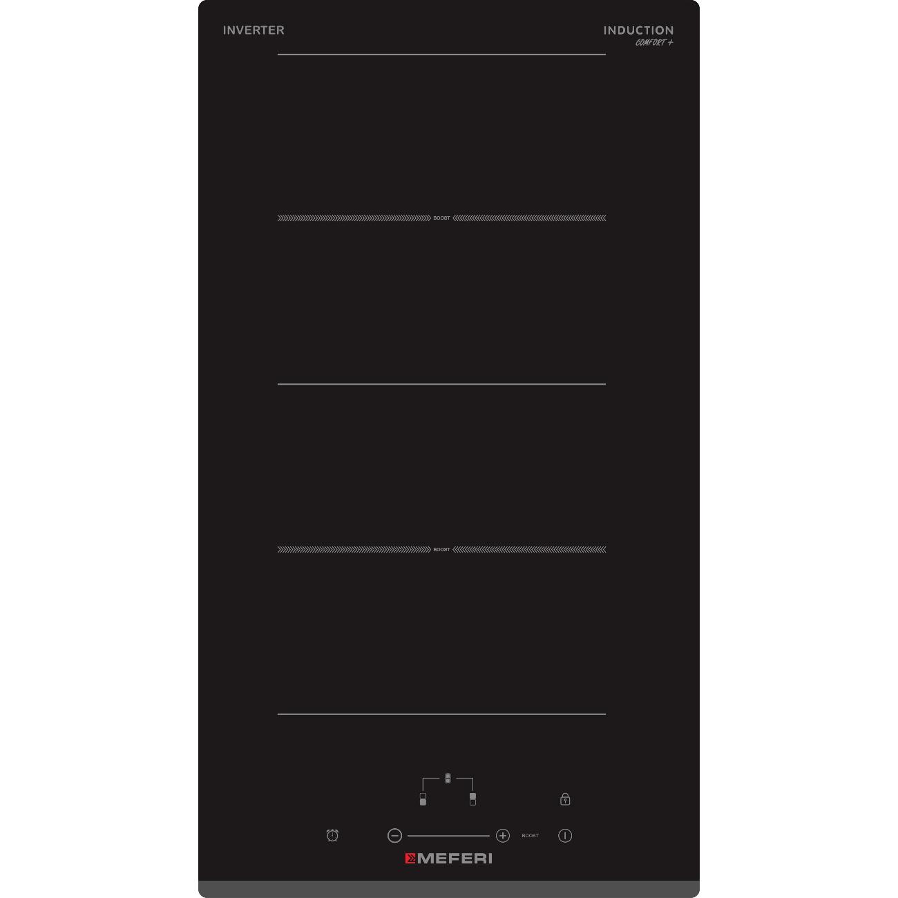 Изображение товара Встраиваемая электрическая панель MEFERI MIH302BK COMFORT PLUS