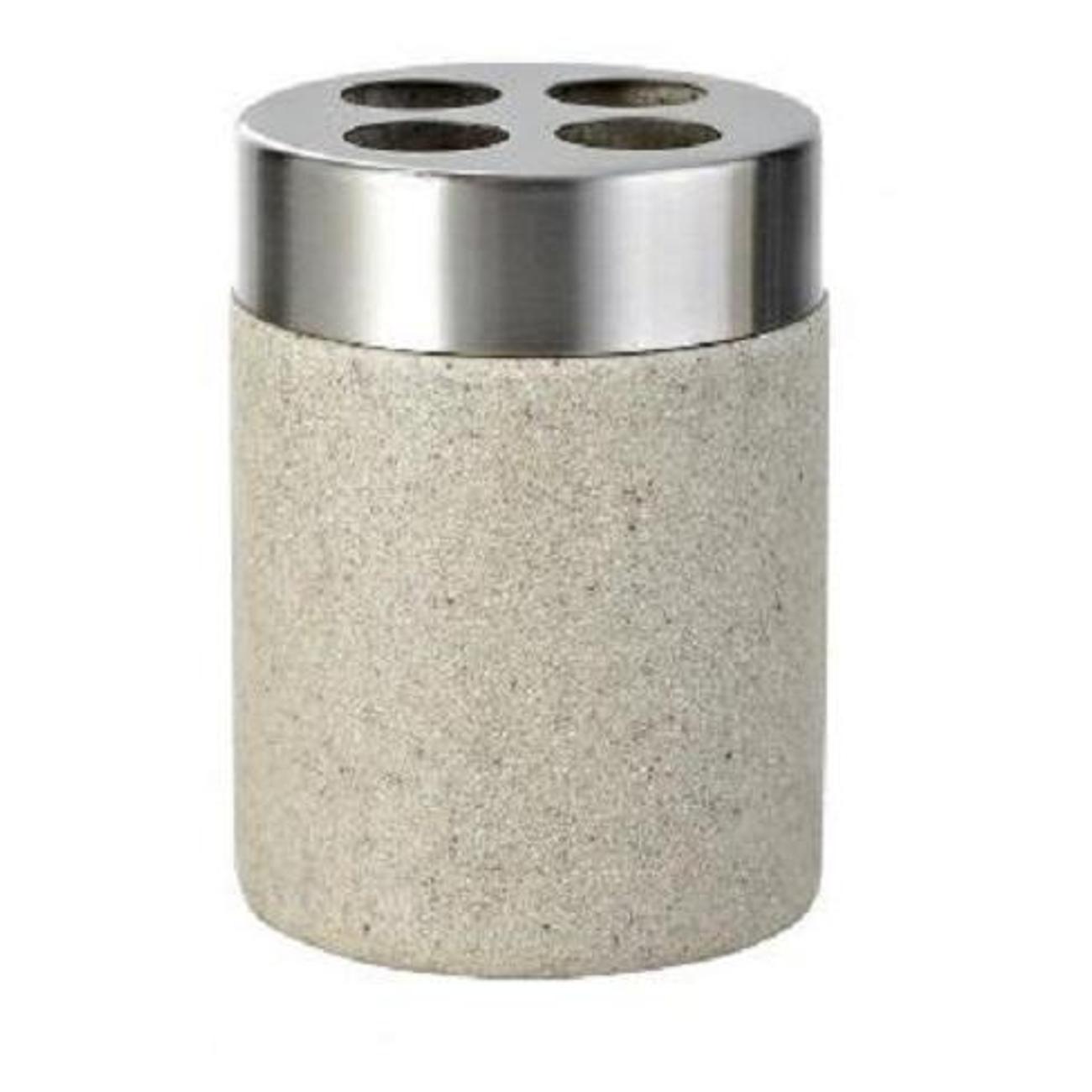 Изображение товара Стаканчик для зубных щеток RIDDER Stone бежевый (22010211)