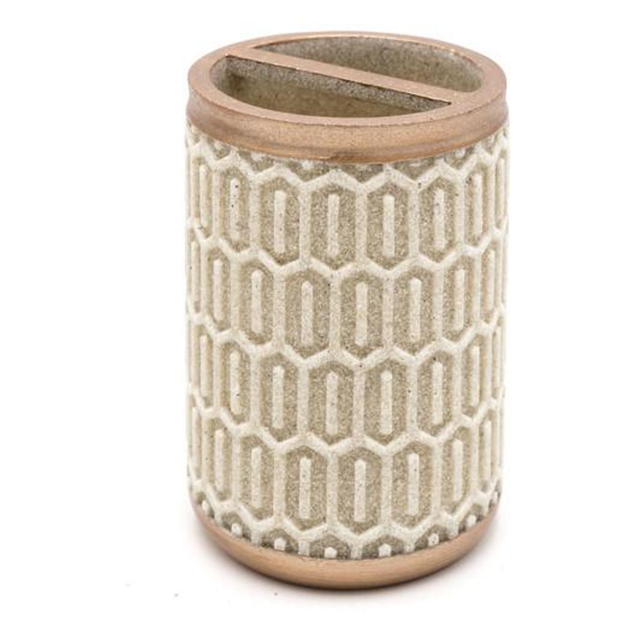 Изображение товара Стаканчик для зубных щеток RIDDER Laila бежевый (2159209)