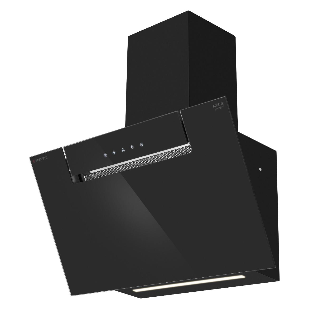 Изображение товара Вытяжка наклонная MEFERI AIRBOX60BK COMFORT