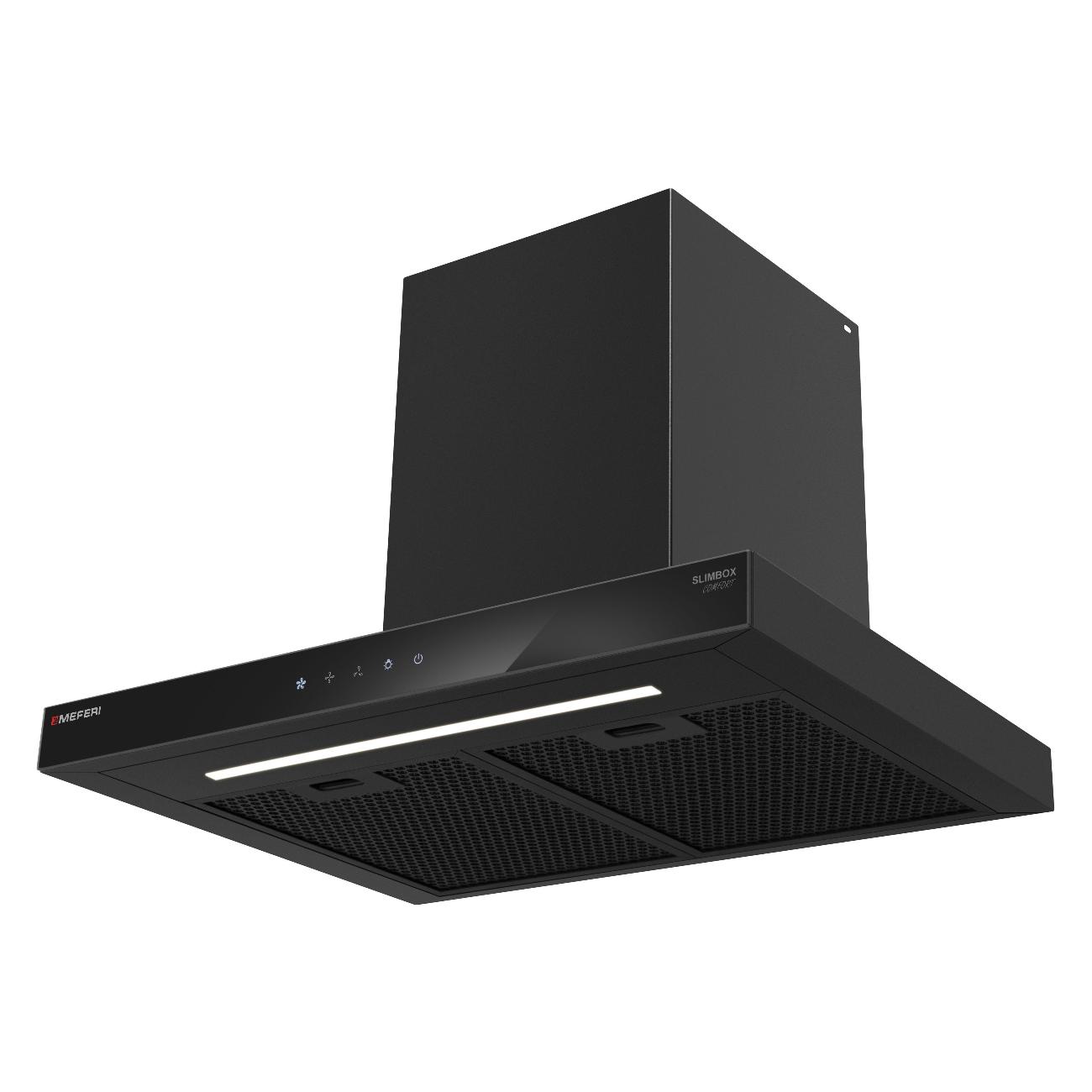 Изображение товара Пристенная вытяжка MEFERI SLIMBOX60BK COMFORT