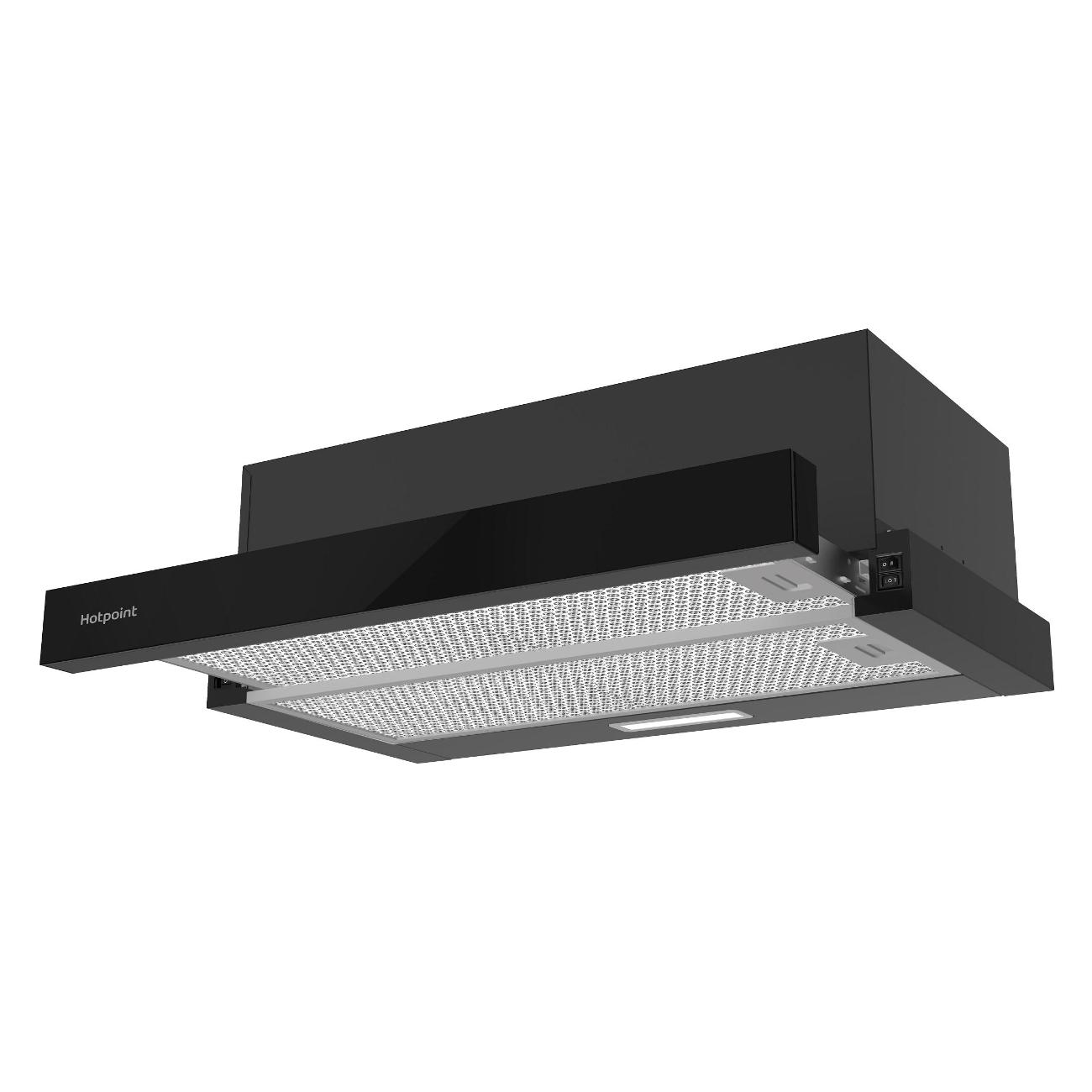 Изображение товара Вытяжка встраиваемая в шкаф Hotpoint HPTF 63R BLG