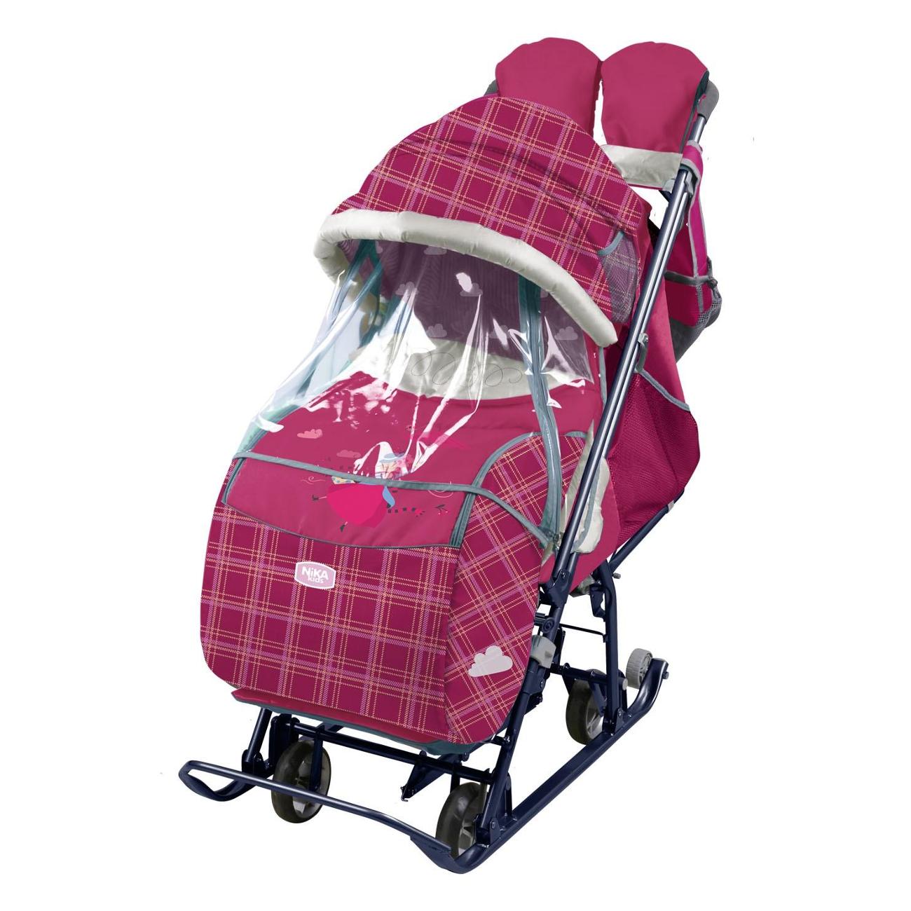 Изображение товара Санки Nika НДТ5-2 вишневые