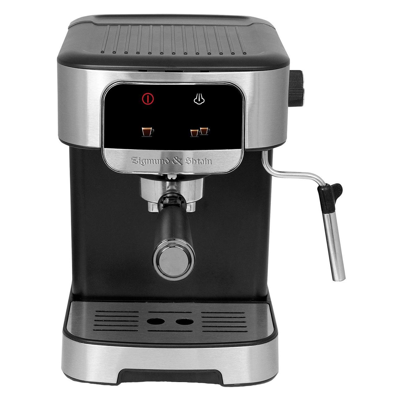 Изображение товара Кофеварка рожкового типа Zigmund & Shtain ZCM-881 Изображение товара Кофеварка рожкового типа Zigmund & Shtain ZCM-881
