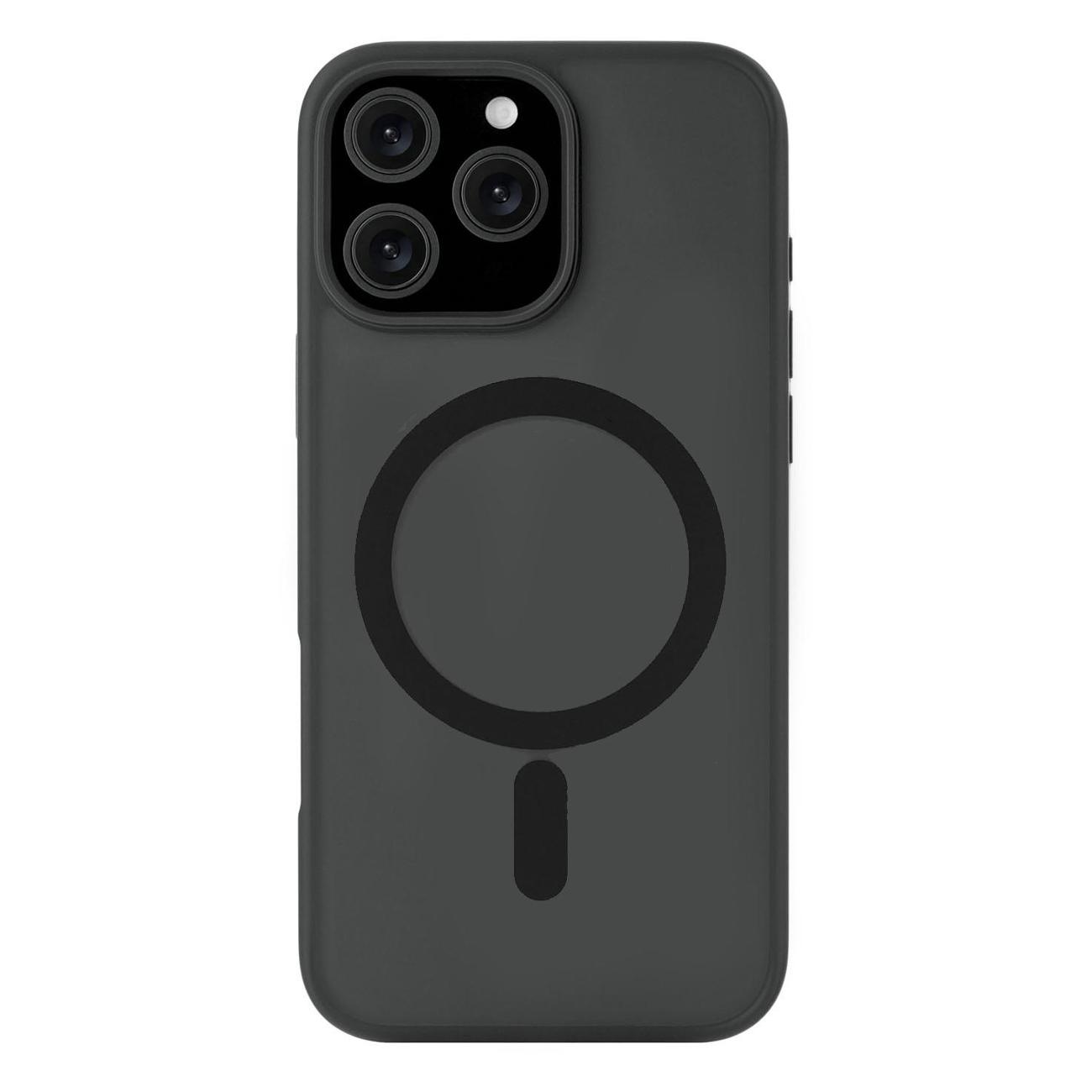Изображение товара Чехол uBear для iPhone 16 Pro Max, силк-тач, черный