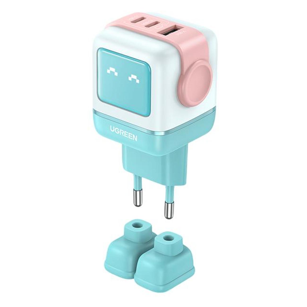 Изображение товара Сетевое зарядное устройство uGreen CD361 розовое