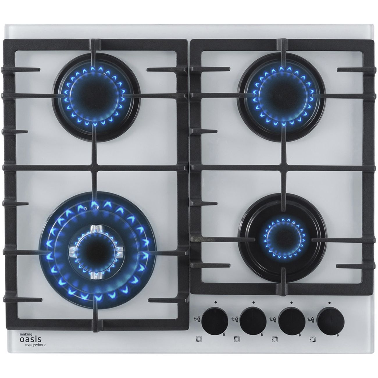 Изображение товара Встраиваемая газовая панель независимая Oasis P-SDW