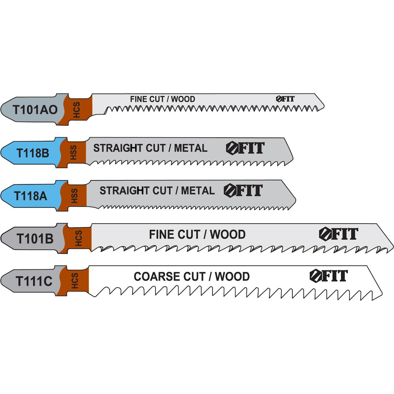 Изображение товара Набор пилок FIT 41011