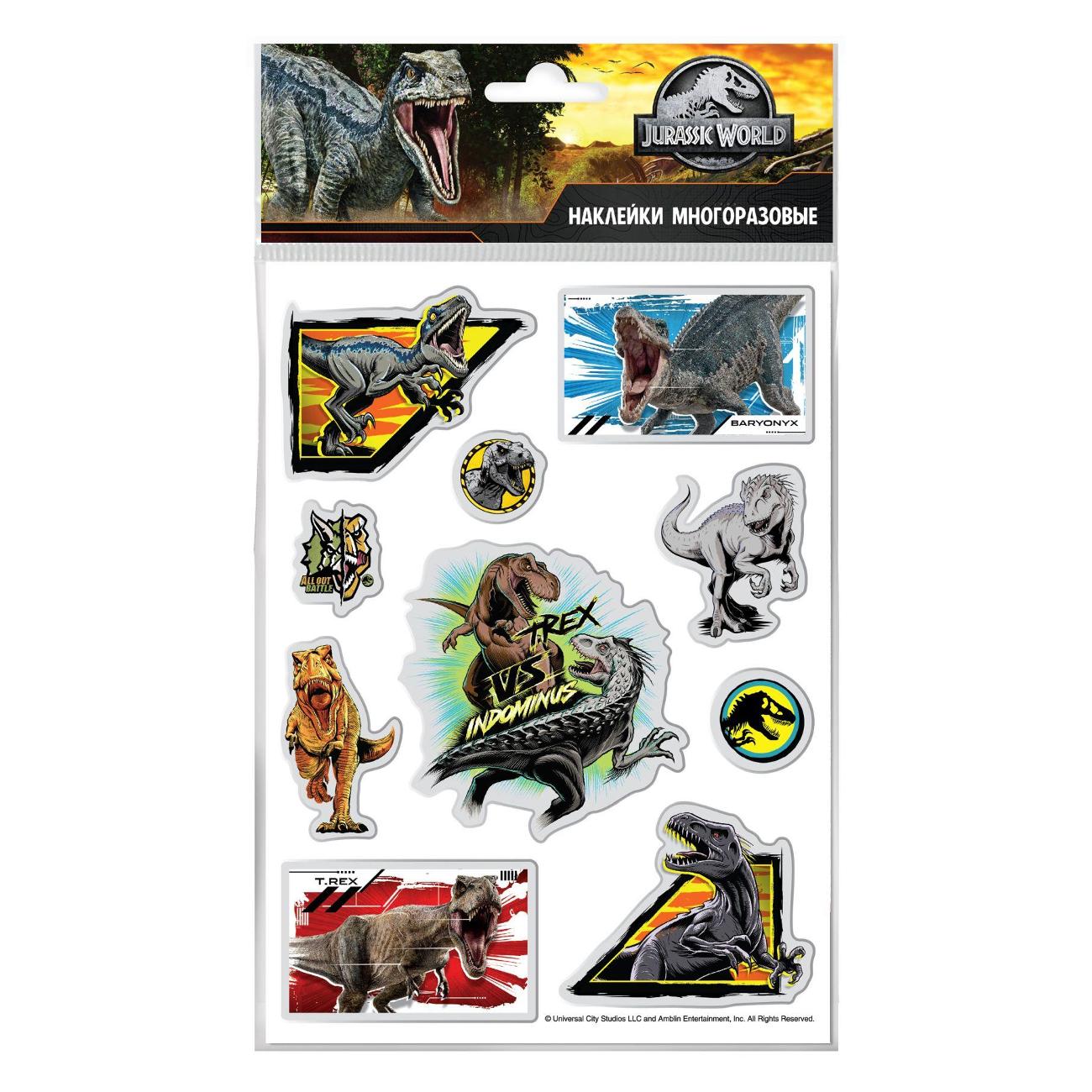 Изображение товара Наклейки ND Play "Мир Юрского периода" (297897)