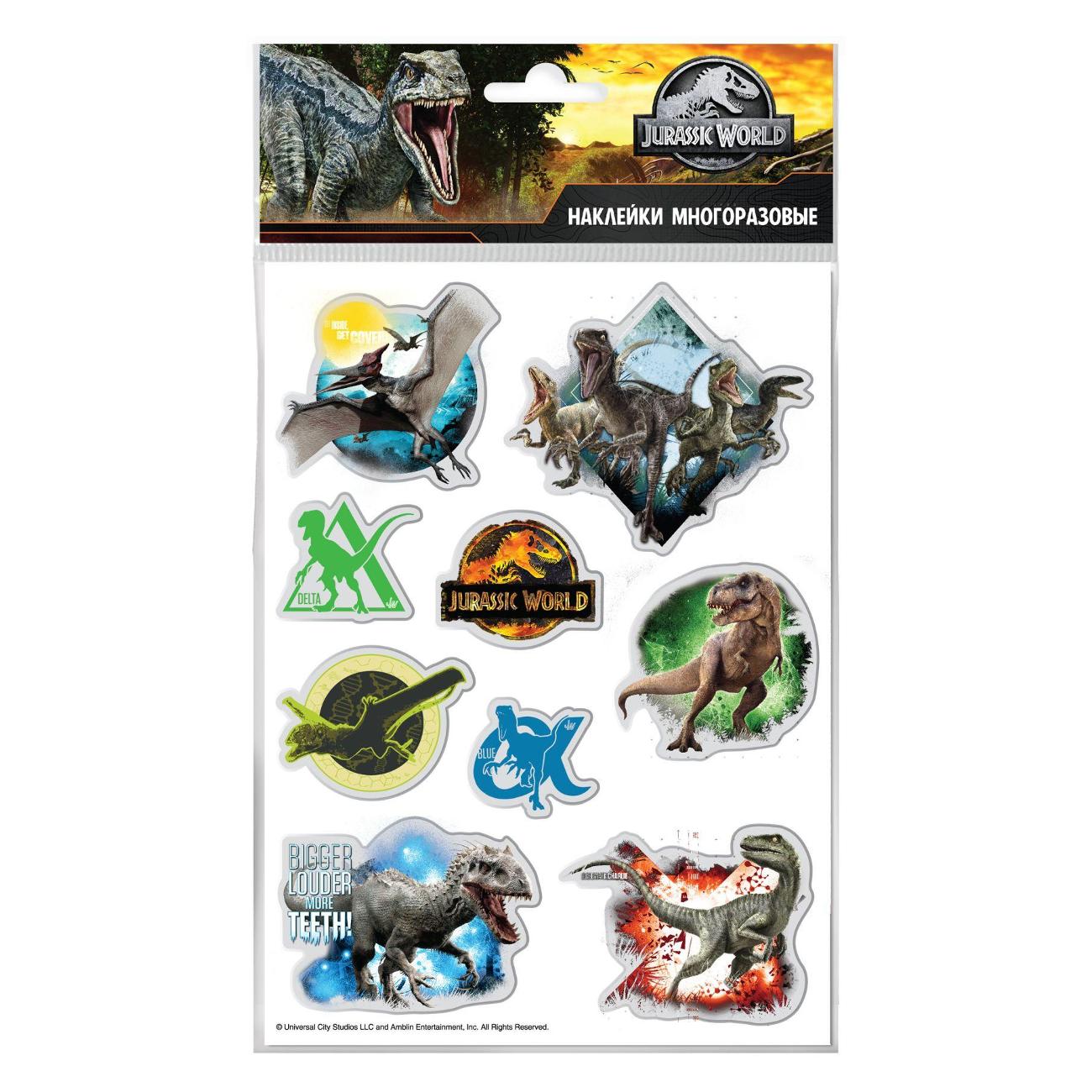 Изображение товара Наклейки ND Play "Мир Юрского периода" (297899)