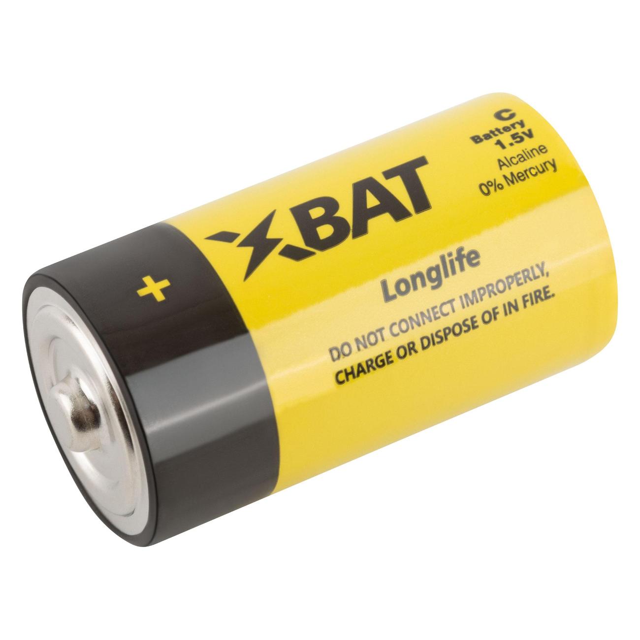 Изображение товара Батарейка алкалиновая (щелочная) ХВАТ LR14-2BPC