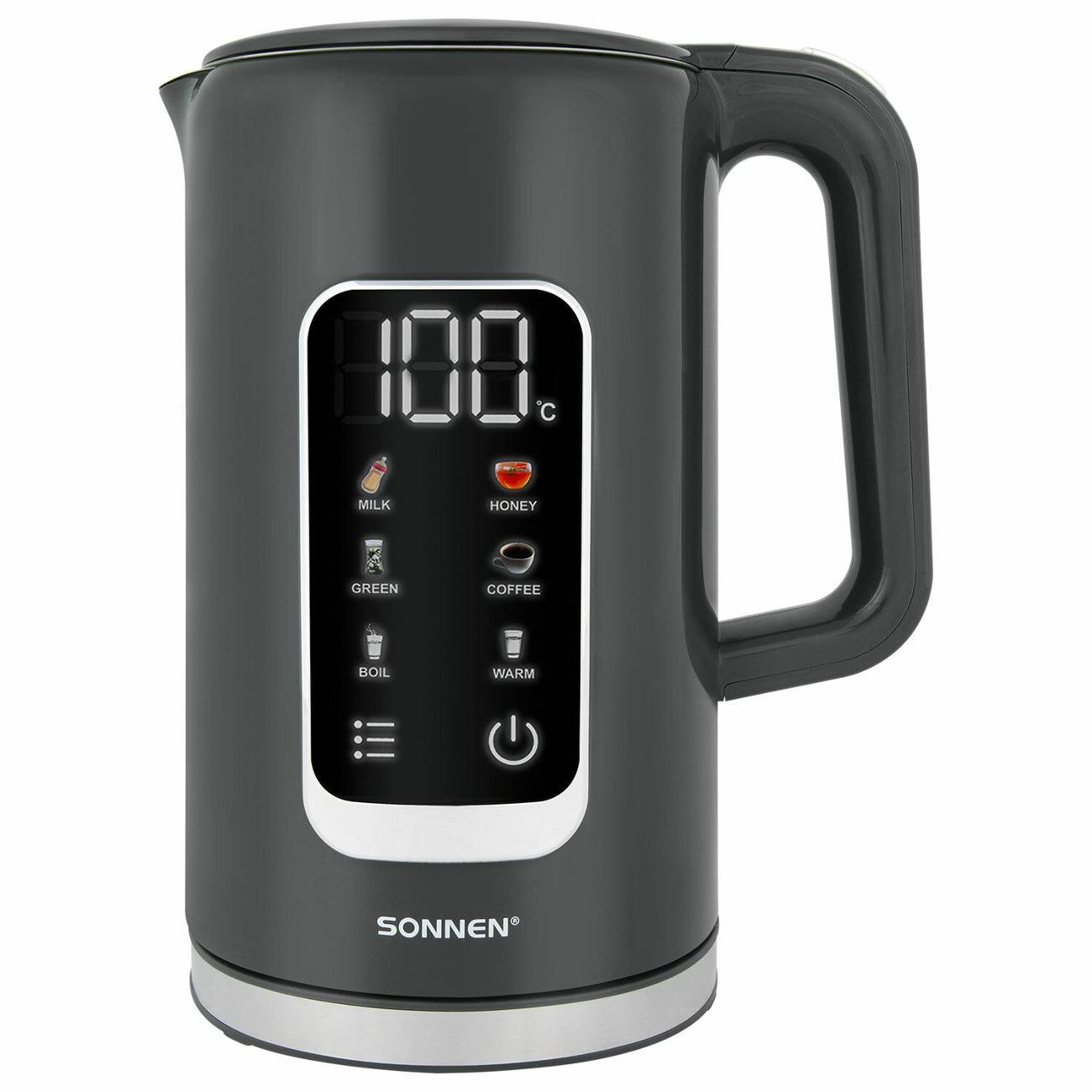 Изображение товара Электрочайник Sonnen KT-8723 серый