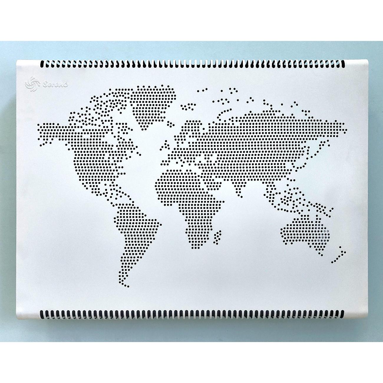 Изображение товара Дизайн-радиатор Sereno SLK-SBP-500-850-9003-MIR-CHE (подключение справа)