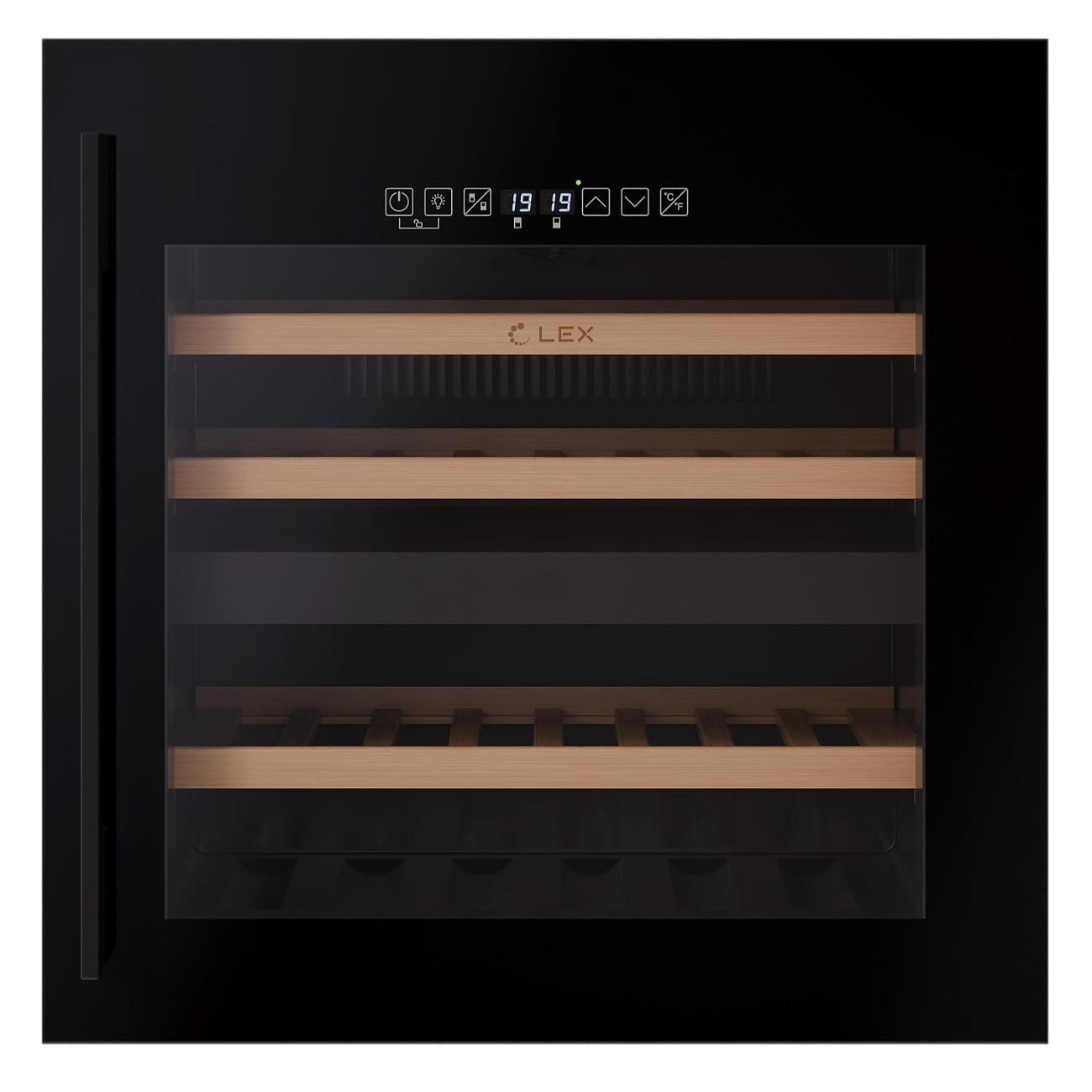 Изображение товара Винный шкаф LEX LWD6036BL dual zone S