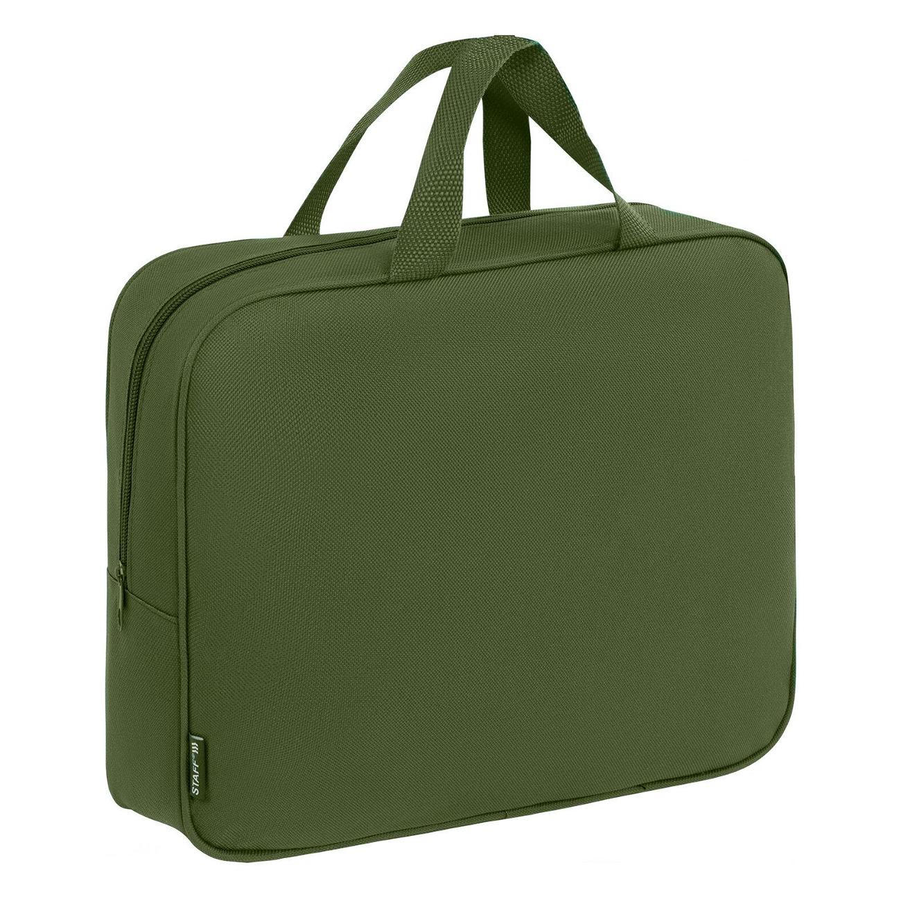 Изображение товара Папка А4 для документов Staff EVERYDAY А4, 80мм, хаки, 272186