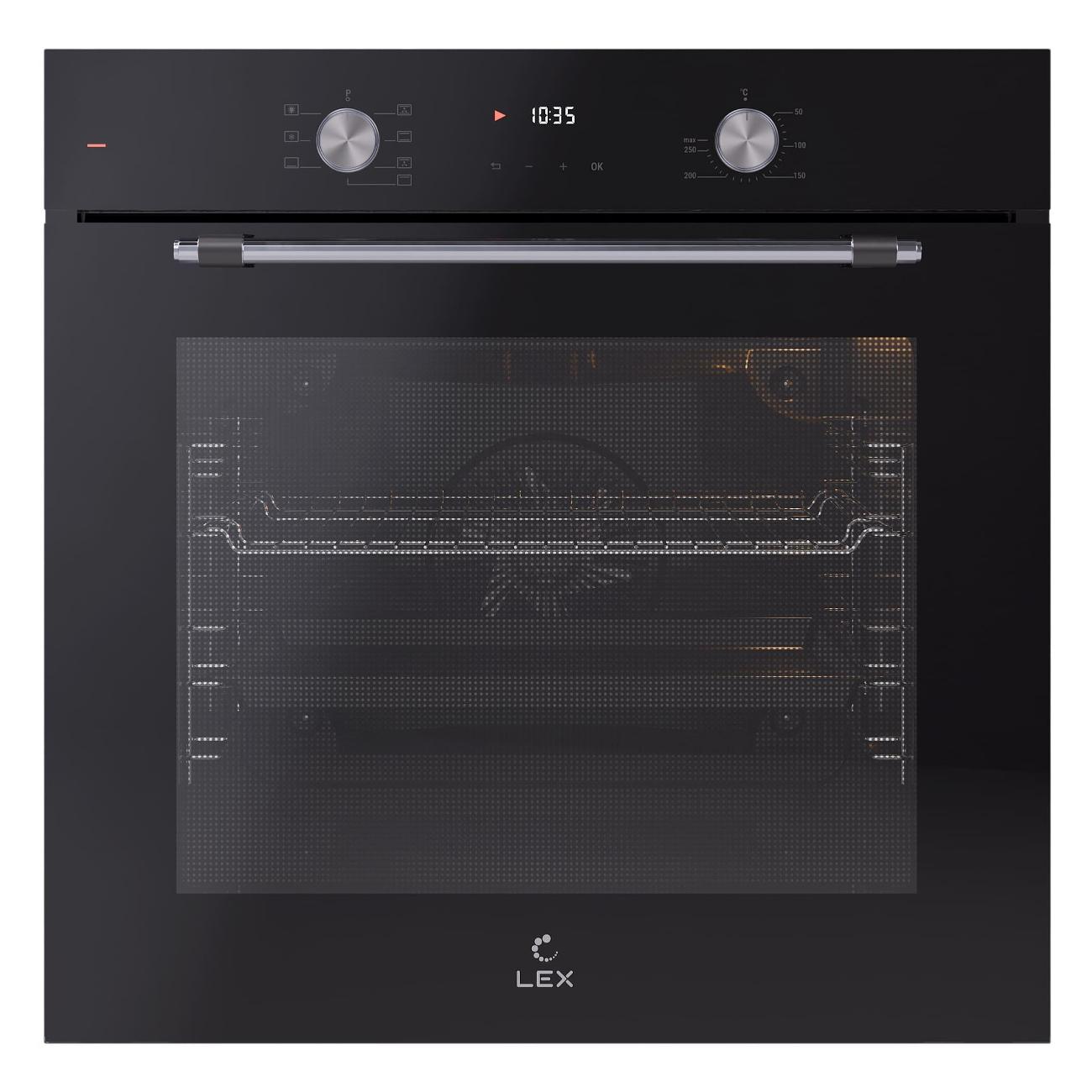 Изображение товара Электрический духовой шкаф LEX EDP 671 BL MAX Изображение товара Электрический духовой шкаф LEX EDP 671 BL MAX