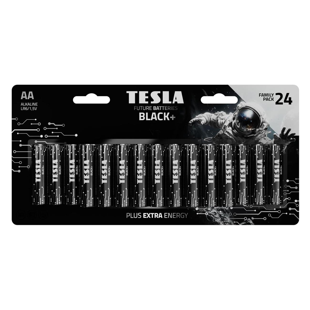 Изображение товара Батарейка алкалиновая (щелочная) Tesla AA BLACK+ 140127