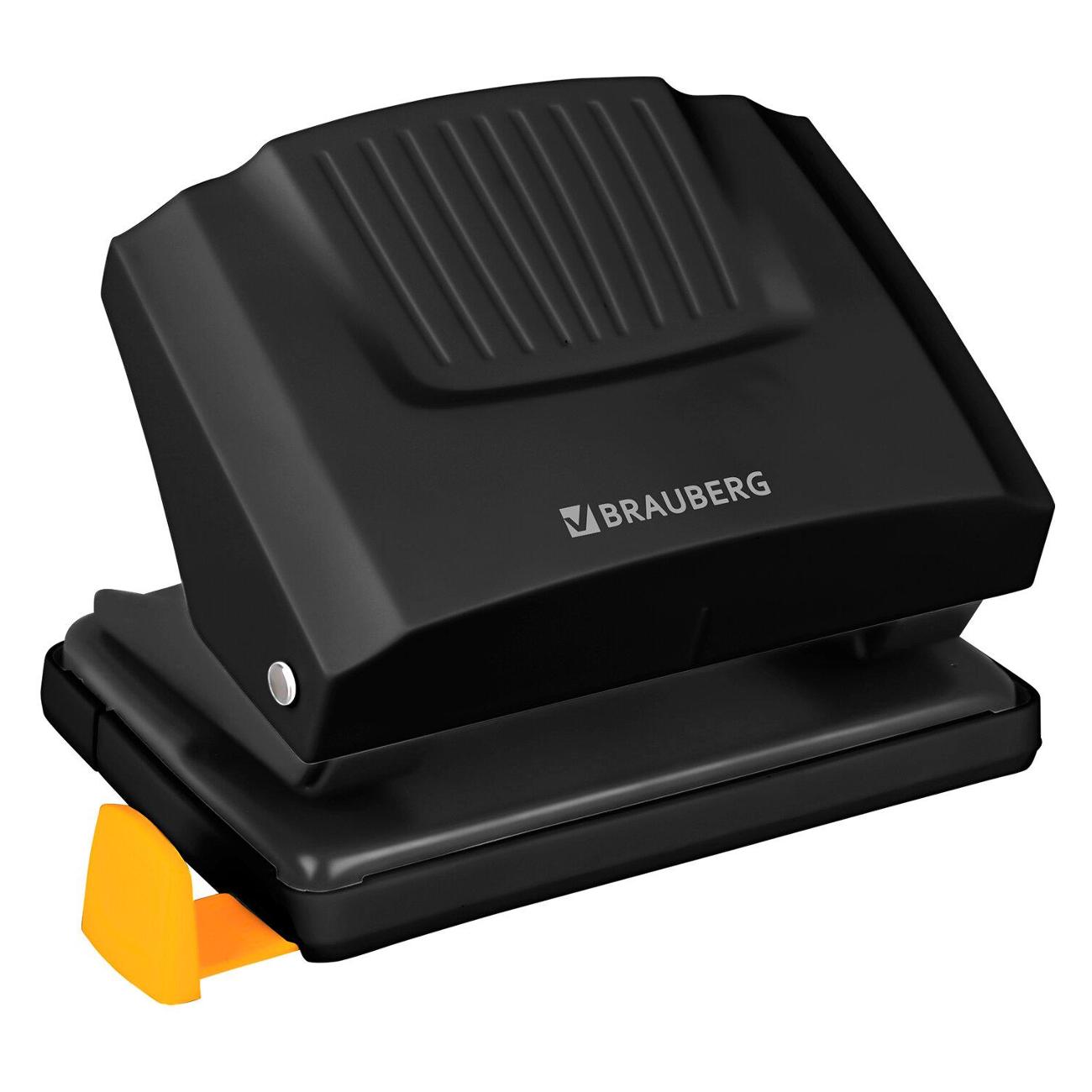 Изображение товара Дырокол Brauberg до 20л, черный 272742