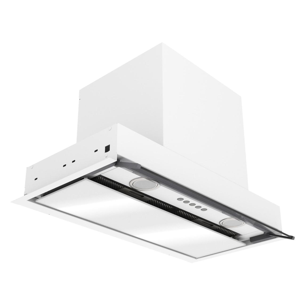 Изображение товара Вытяжка полностью встраиваемая Elikor Sense Glass 60П-1000 белая