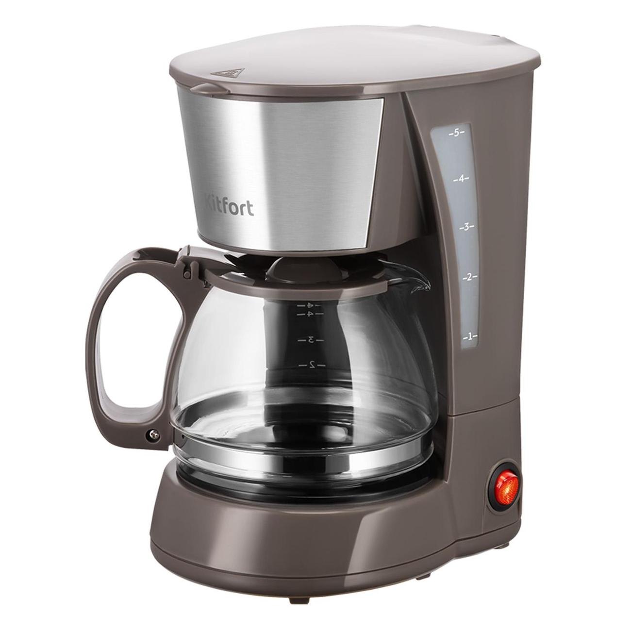 Изображение товара Кофеварка капельного типа Kitfort КТ-7395