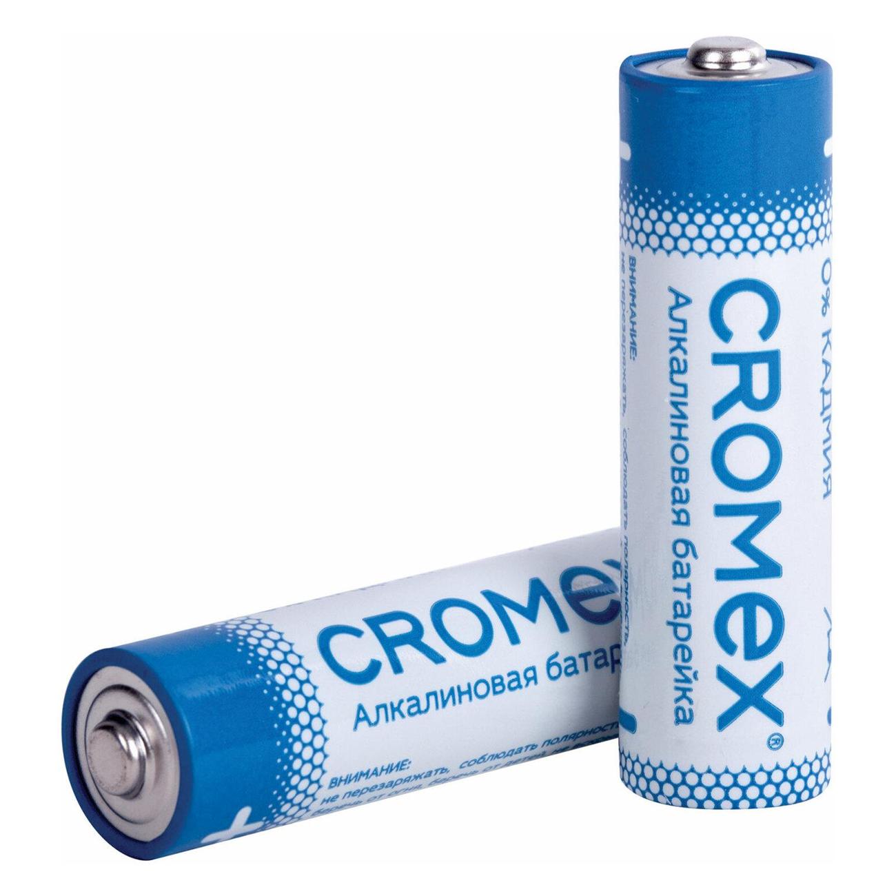 Изображение товара Батарейка алкалиновая (щелочная) CROMEX 12 шт (456258)