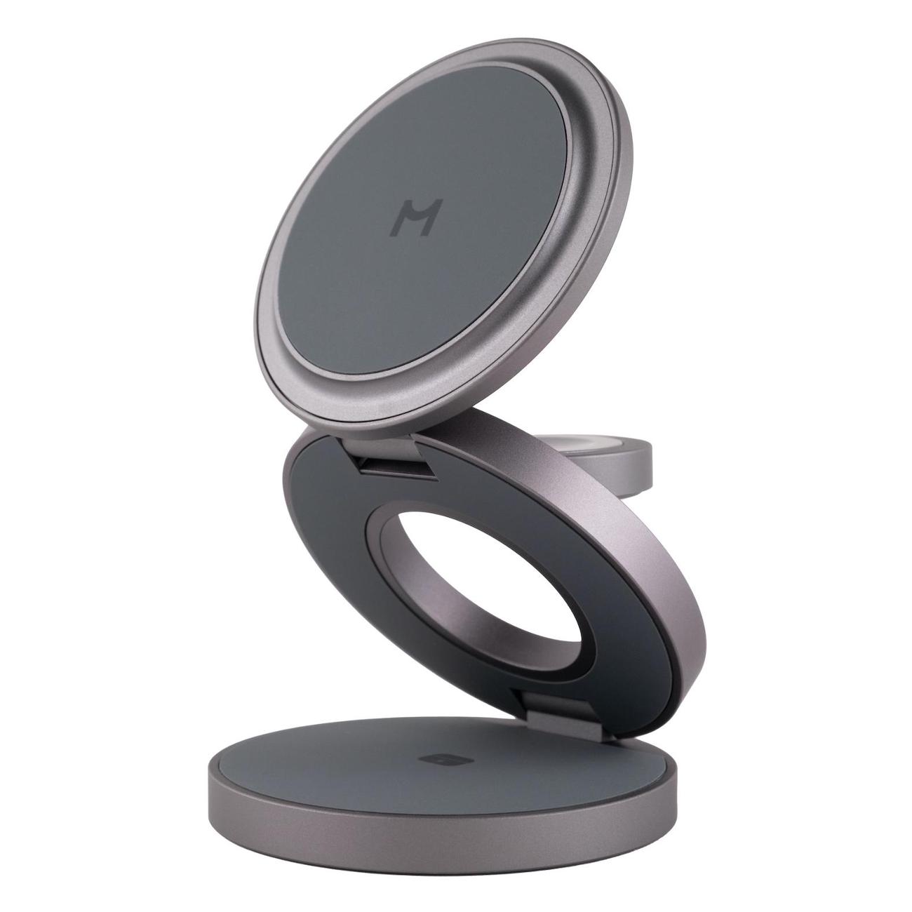 Изображение товара Беспроводное зарядное устройство Magssory Disc Signature Edition for iPhone Midnight