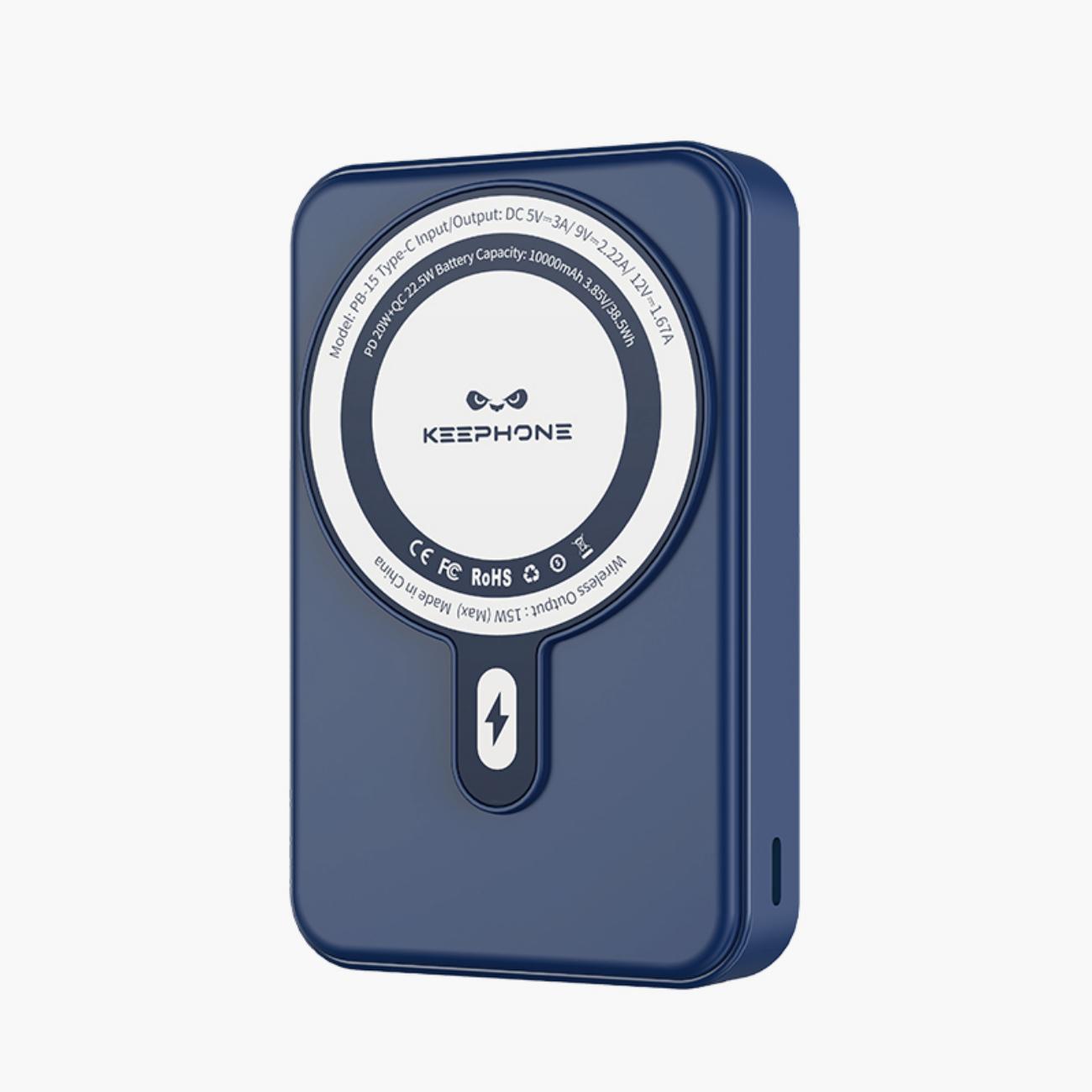 Изображение товара Внешний аккумулятор Keephone MagSafe 10000 мАч синий