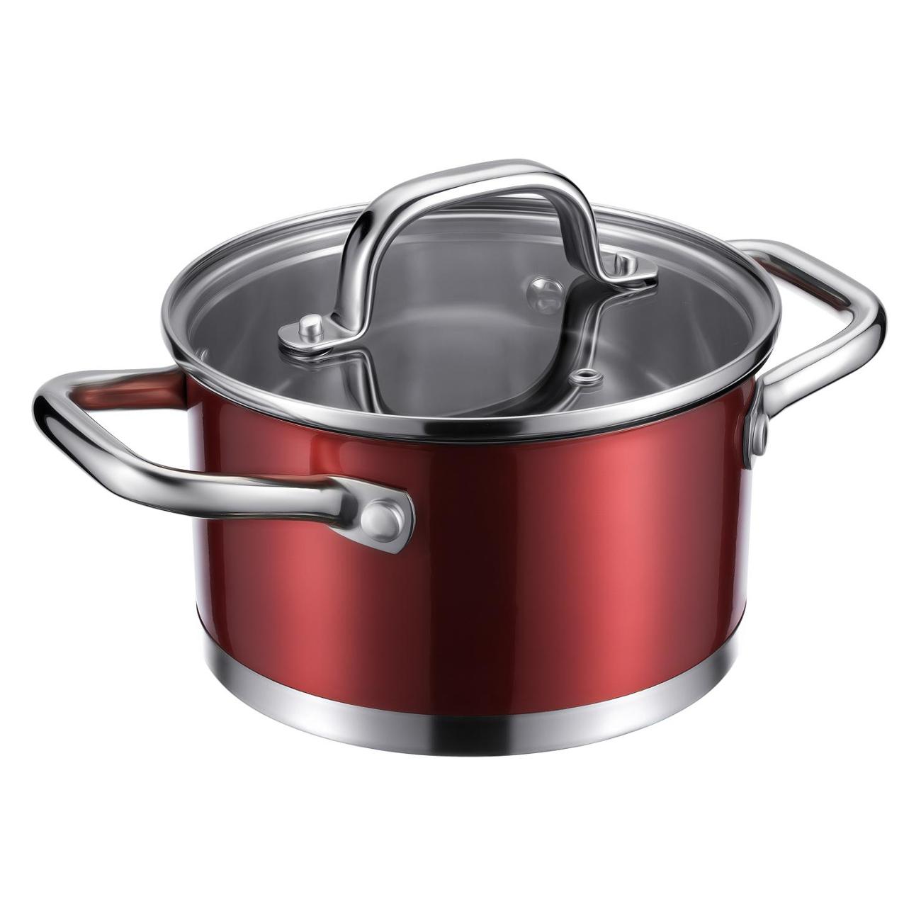 Изображение товара Кастрюля 16см/1.8л с крышкой REGENT inox Stendal