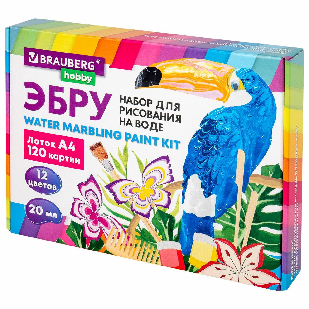 Изображение товара ЭБРУ набор для рисования на воде Brauberg 665356