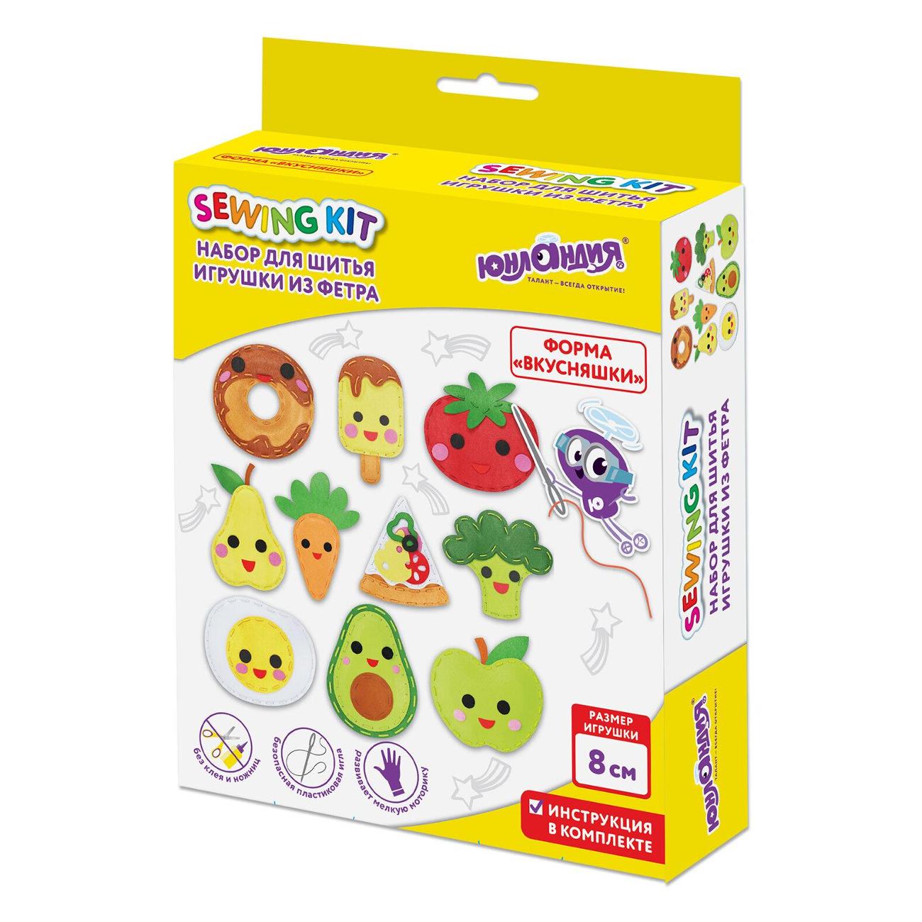 Изображение товара Набор для шитья игрушки из фетра Юнландия 664734