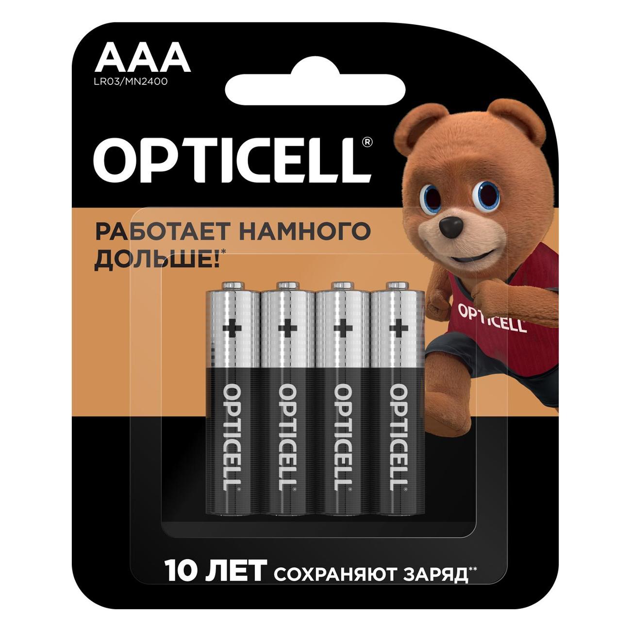 Изображение товара Батарея Opticell AAA 4шт 5051002