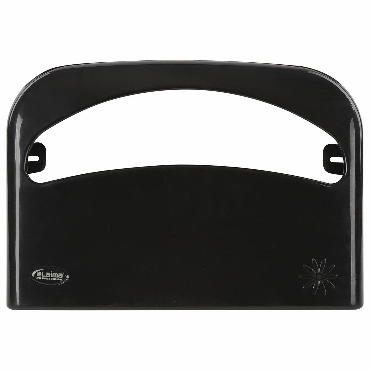 Изображение товара Диспенсер для покрытий на унитаз Laima PROF (V1)1/2, черный