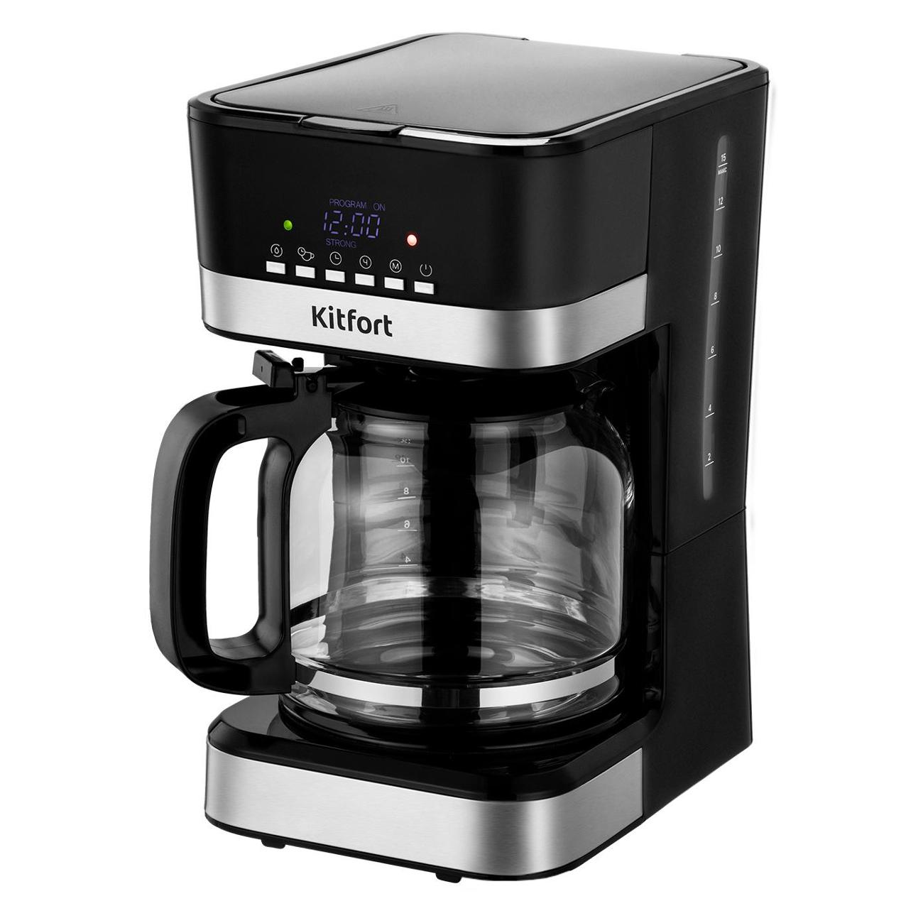 Изображение товара Кофеварка капельного типа Kitfort КТ-7627