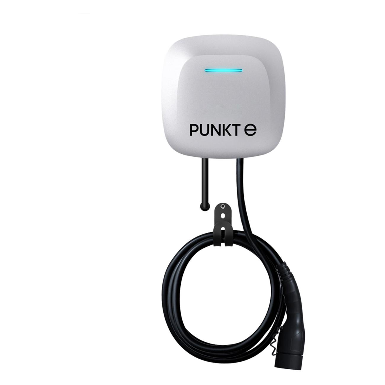 Изображение товара Зарядная станция для электромобиля PUNKT E HOME mini AC 7kW Type 2 4G