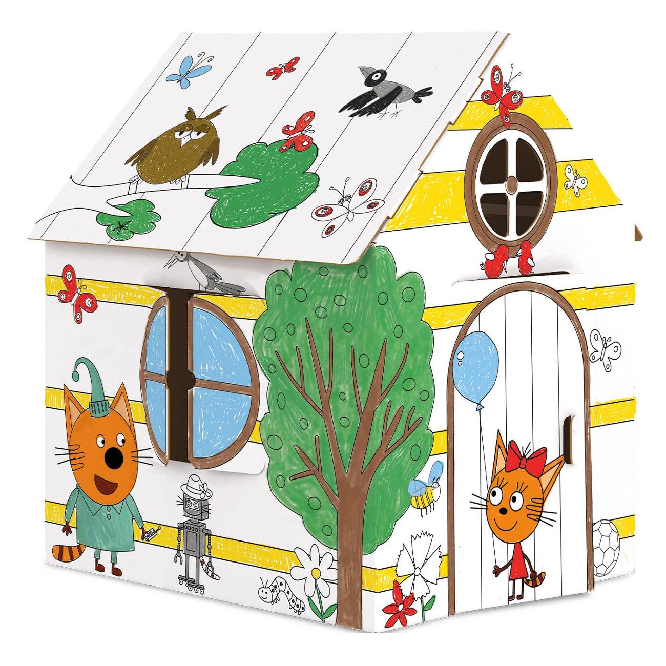 Изображение товара 3D-модель из картона ND Play Три кота лето (306368)