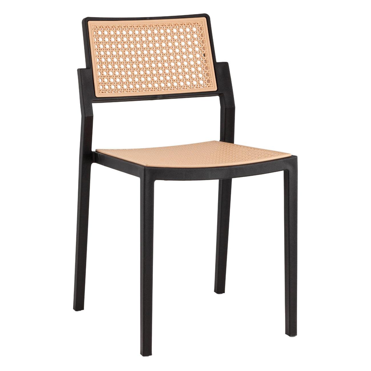 Изображение товара Стул обеденный Stool Group Milto, черный (комплект 4шт)