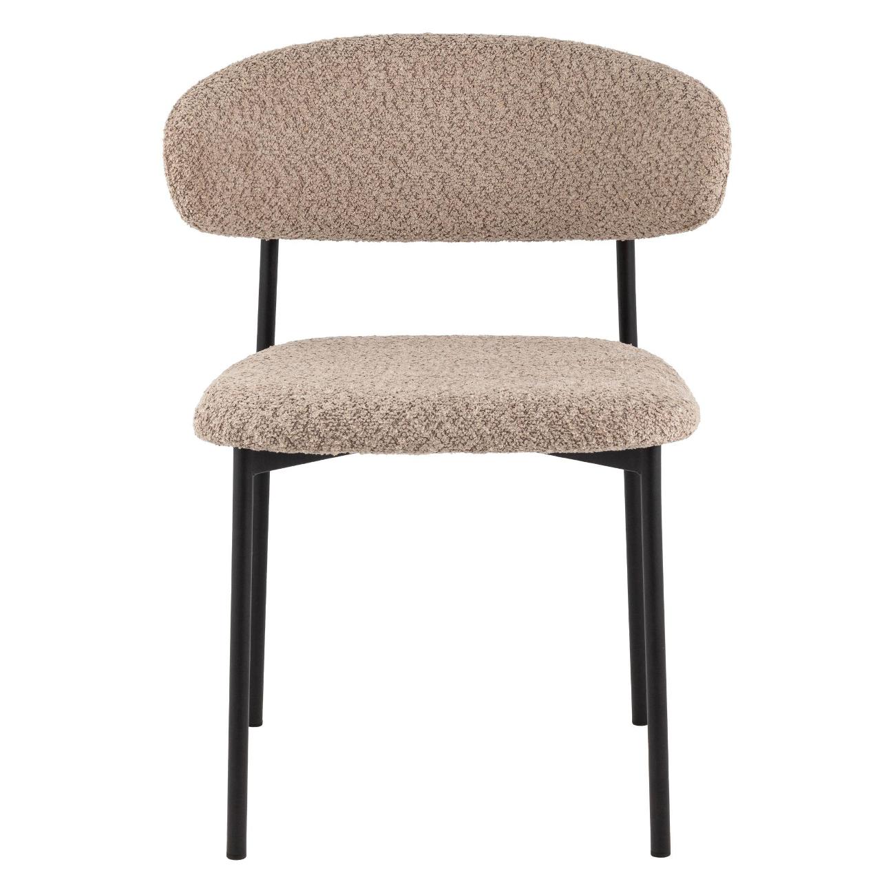 Изображение товара Стул обеденный Stool Group Sevyn, букле кофейный (комплект 2шт)