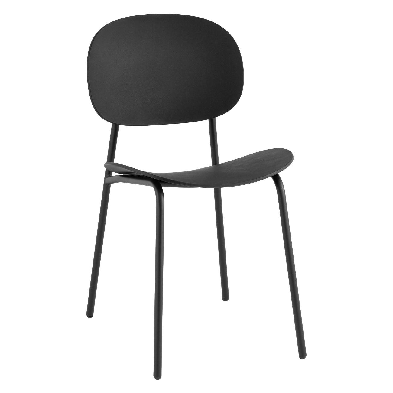 Изображение товара Стул обеденный Stool Group Edie, черный NP (комплект 4шт)