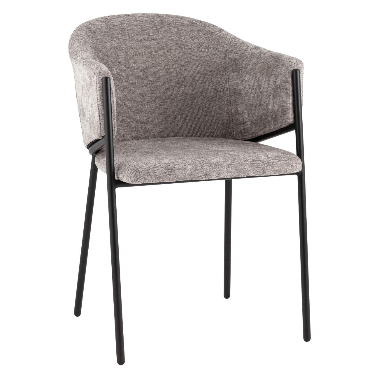 Изображение товара Стул обеденный Stool Group Carmel, серый (комплект 2шт)