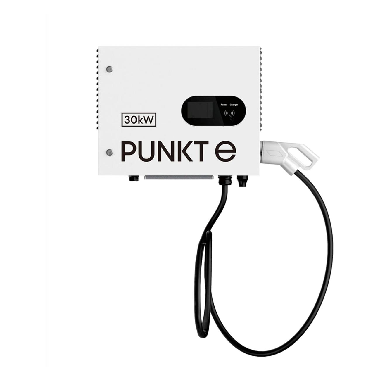 Изображение товара Зарядная станция для электромобиля PUNKT E Corebox DC 30kW CCS2 Wh