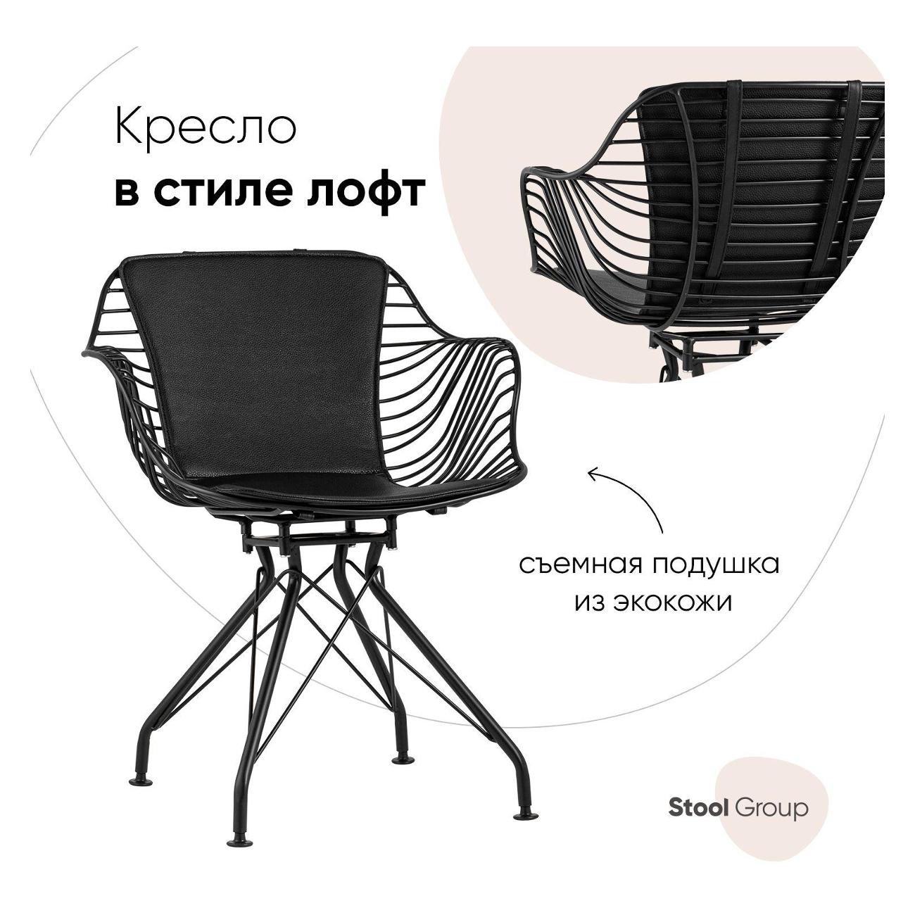 Изображение товара Кресло Stool Group TMS-18A-P18 BL/BL