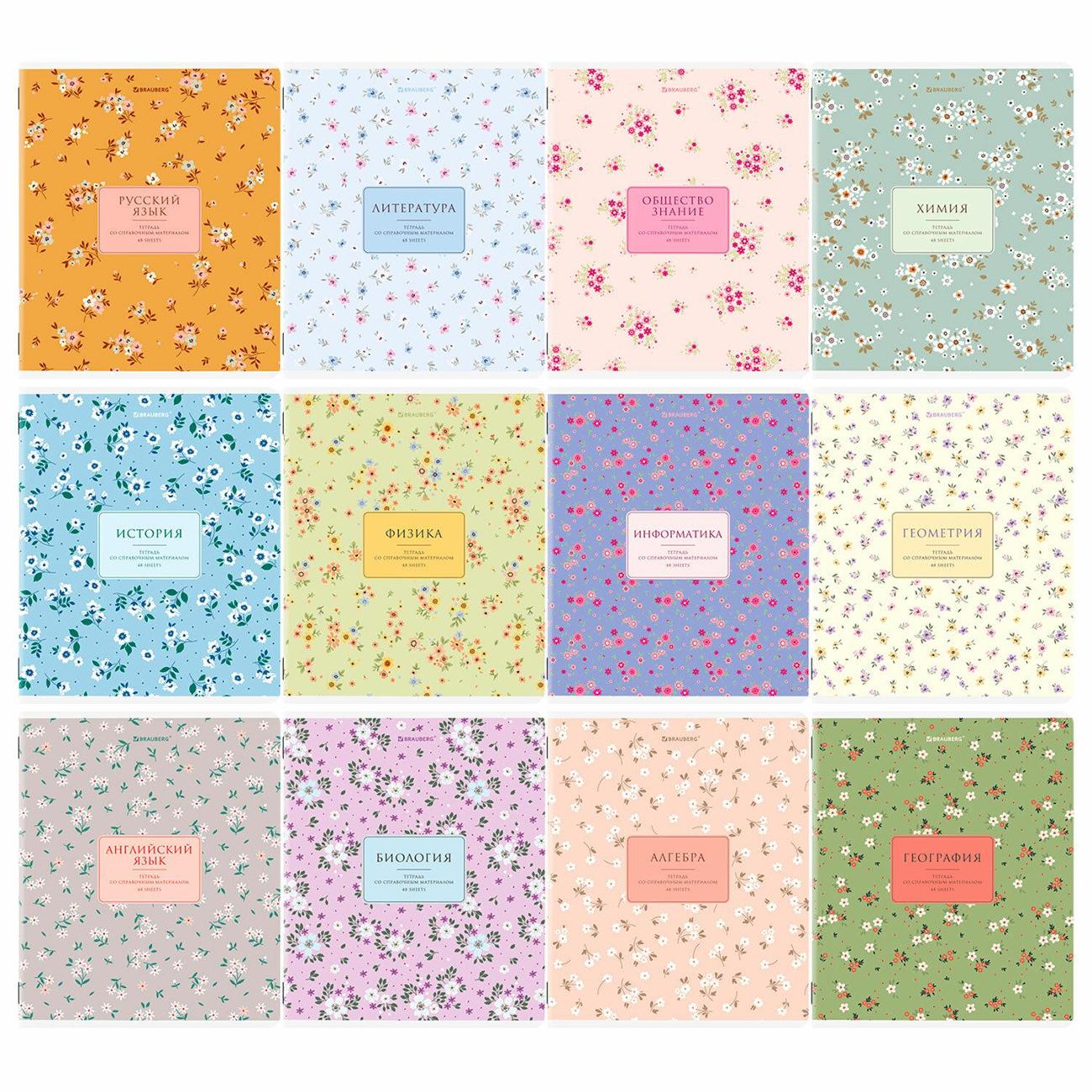 Изображение товара Тетрадь предметная Brauberg 12шт 405179