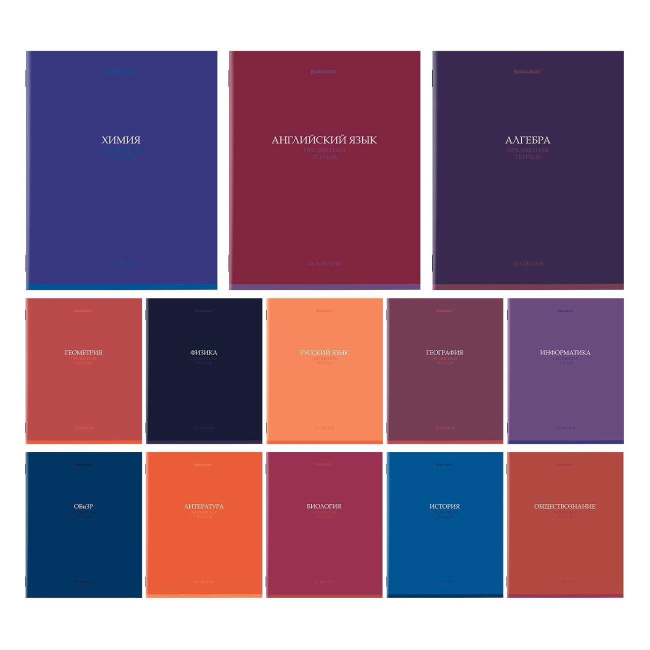 Изображение товара Тетрадь предметная Brauberg 405161