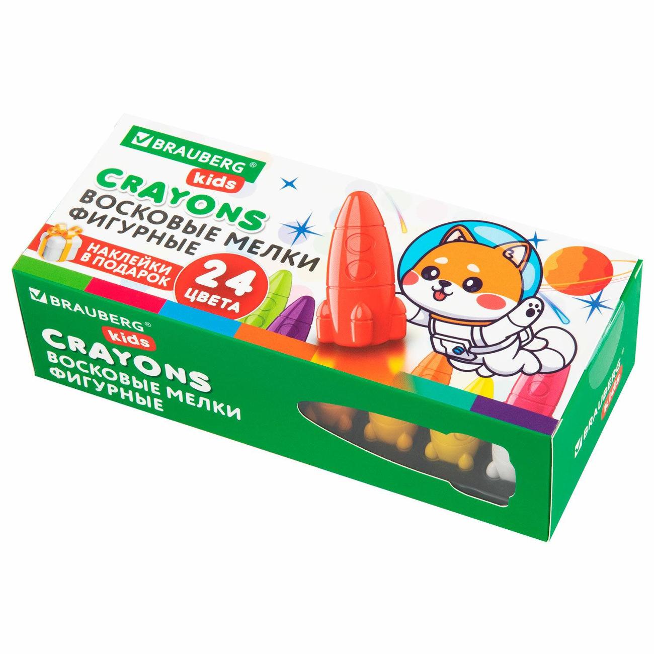 Изображение товара Восковые мелки Brauberg 273083