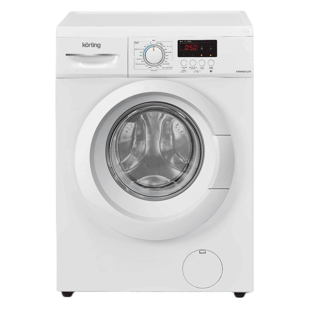 Изображение товара Стиральная машина узкая Korting KWM 40B1270