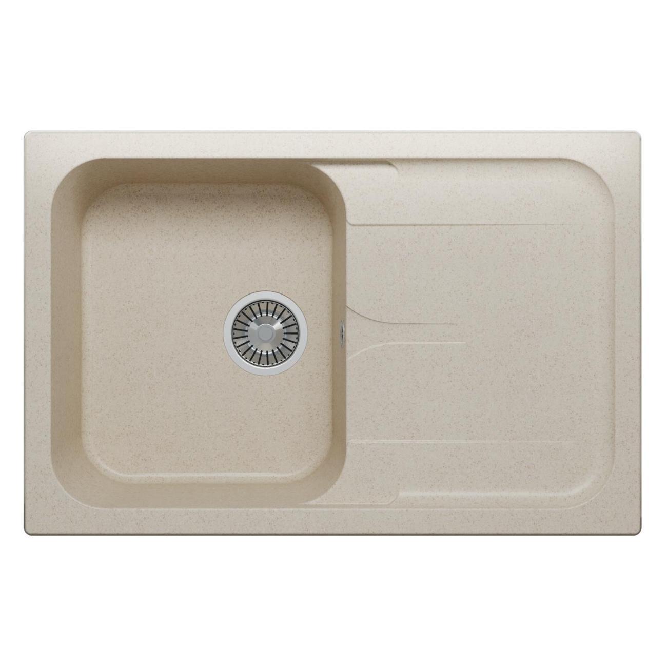 Изображение товара Мойка кухонная POLYGRAN Alto-780 CrB (891395)