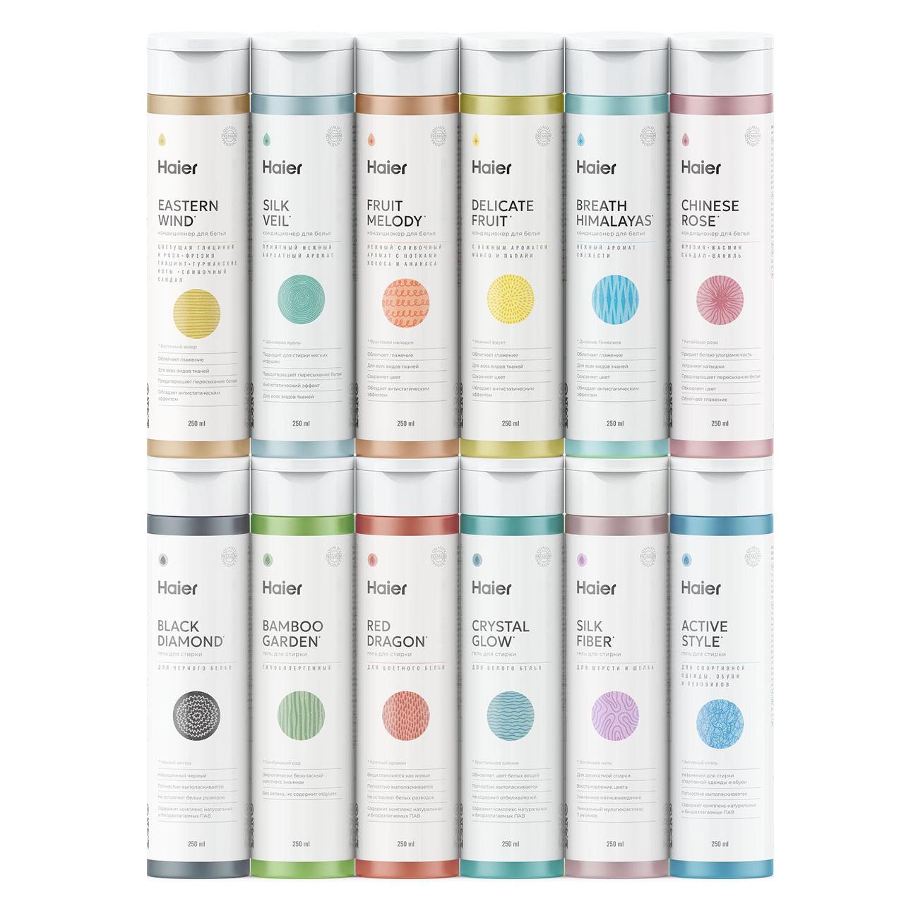 Изображение товара Кондиционер для белья Haier 12 штук по 250 мл