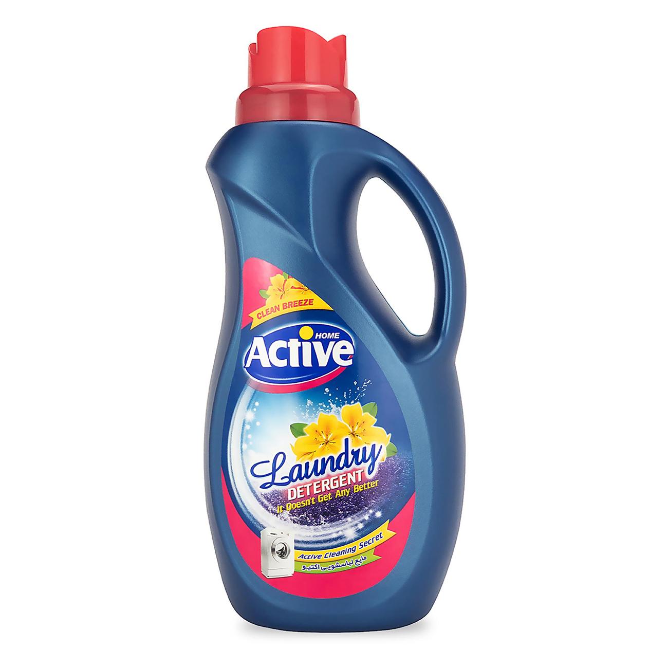 Изображение товара Гель для стирки ACTIVE "Clean Breeze" Степные цветы, 1.5 л