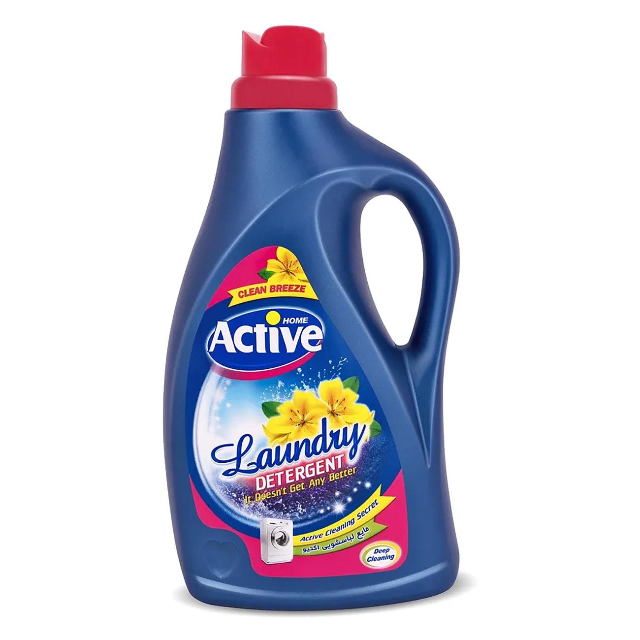Изображение товара Гель для стирки ACTIVE "Clean Breeze" Степные цветы, 2.5 л