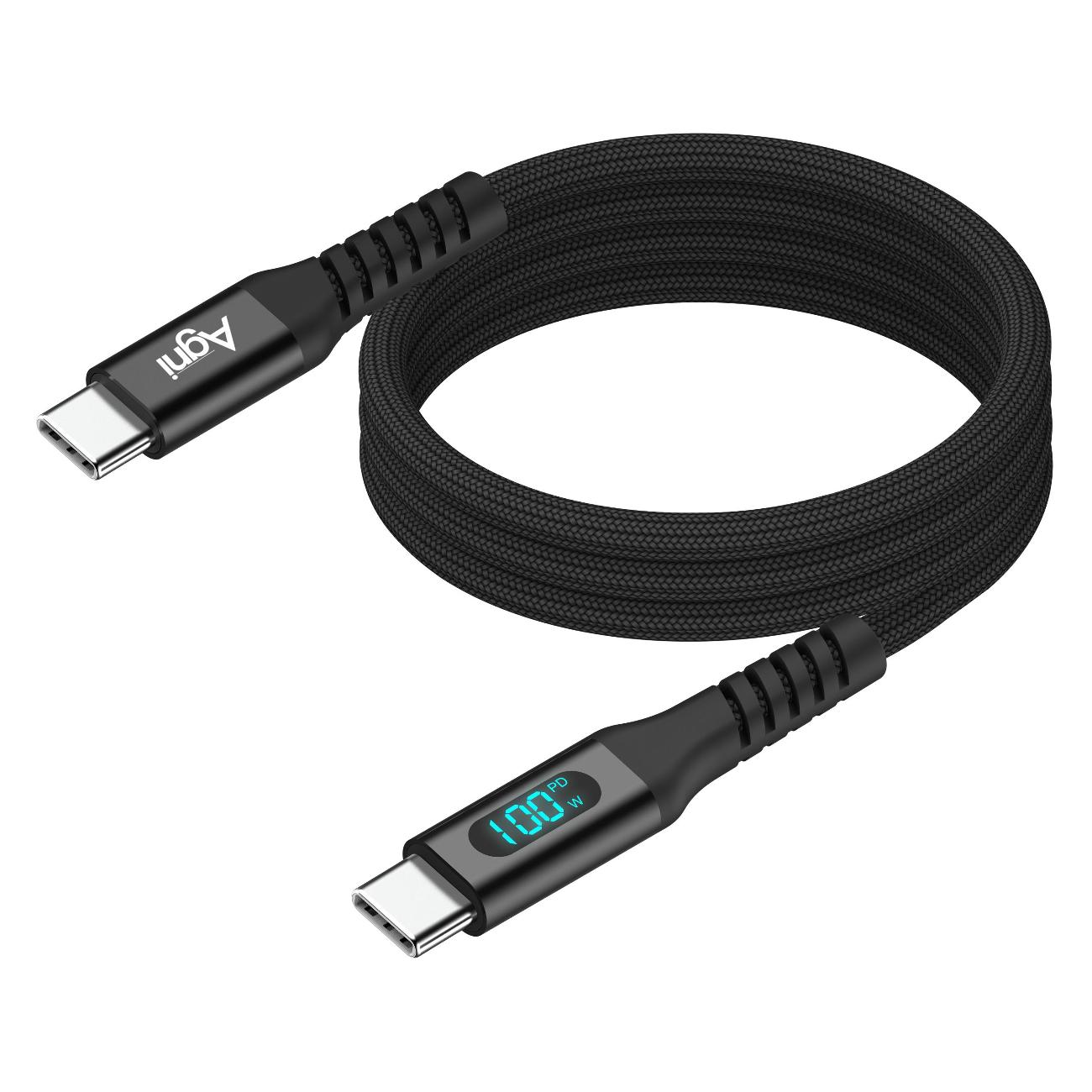 Изображение товара Кабель AGNI UC423-24-100W-СС-LED черный